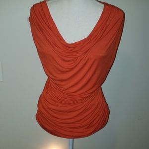 P luca milano drape blouse